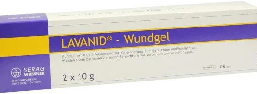 Lavanid Wundgel 2 X 10 G Gel