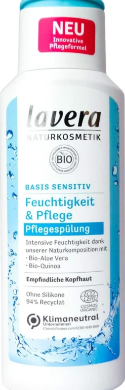 Lavera Basis Sensitiv Feuchtigkeit Spülung 200 ml