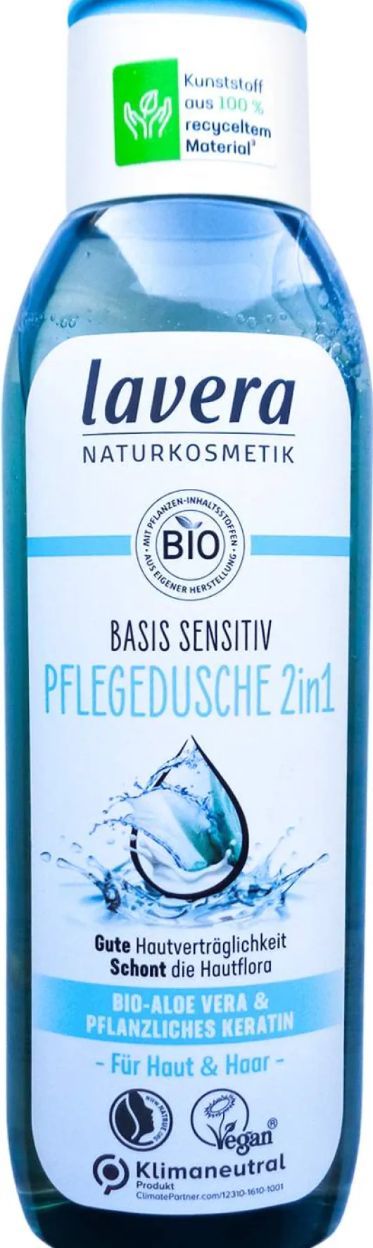 Lavera Basis Sensitiv Pflegedusche 2 in 1 250 ml