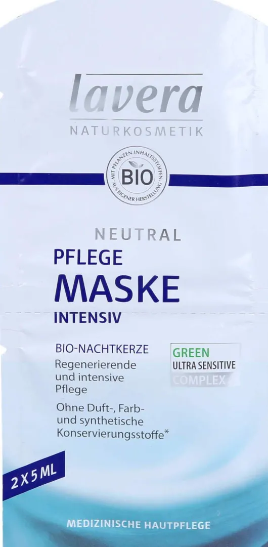 Lavera Neutral Maske 2 X 5 ml