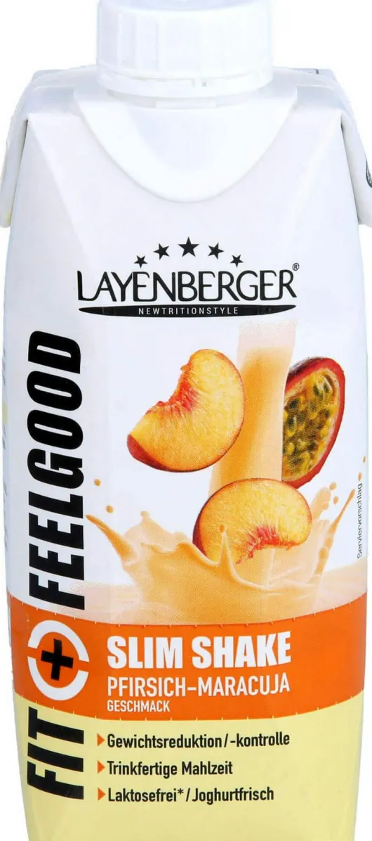 Layenberger Fit+feelgood Slim Shake Pfirs.-Maracu. 330ml