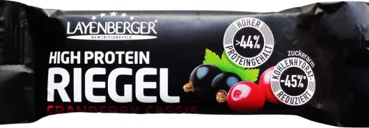 Layenberger Lowcarb.One Protein-Riegel Cra.-Cassis 35g