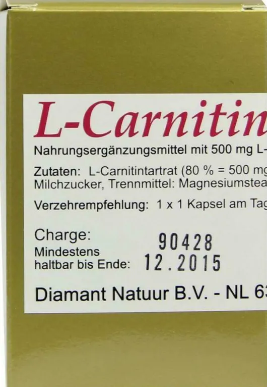 L-Carnitin 1 X 1 Pro Tag Kapseln