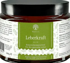 Leberkraft Kräuterkomposition 200 g Pulver für Hunde und Katzen