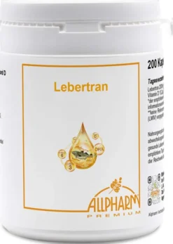 Lebertran Kapseln 500 mg 200 Kapseln