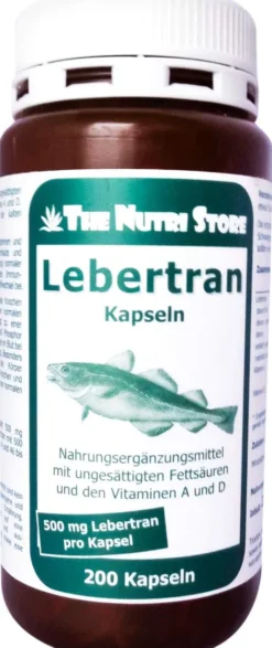 Lebertran 500 mg Kapseln