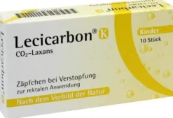 Lecicarbon K Co2 Laxans 10 Kindersuppositorien