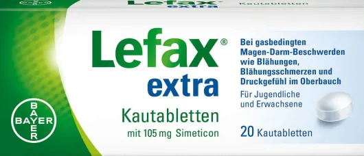 Lefax Extra 20 Kautabletten