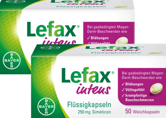 Lefax Intens 250mg Simetic 2 x 50 Kapseln