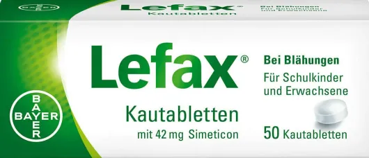 Lefax Kautabletten 50 Kautabletten