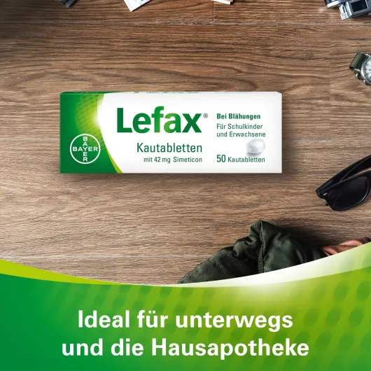 Lefax Kautabletten 50 Kautabletten