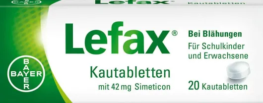 Lefax Kautabletten 20 Kautabletten