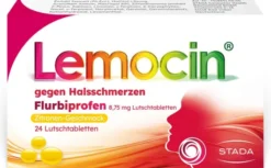 Lemocin gegen Halsschmerzen Flurbiprofen 8,75 mg Lutschtabletten