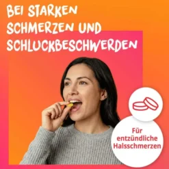 Lemocin gegen Halsschmerzen Flurbiprofen 8,75 mg Lutschtabletten