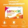 Lemocin gegen Halsschmerzen mit Orangengeschmack 24 Lutschtabletten