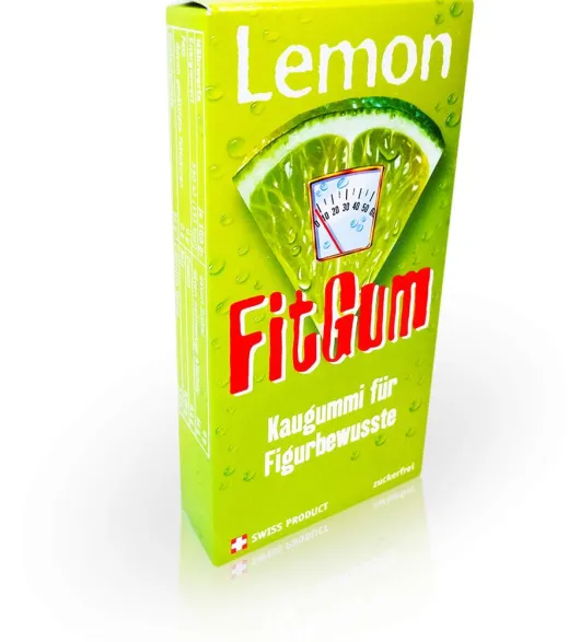 Lemon Fitgum L-Carnitin Kaugummi
