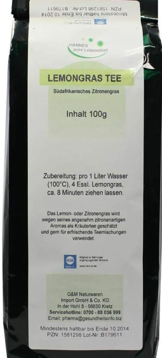 Lemongras Blättertee