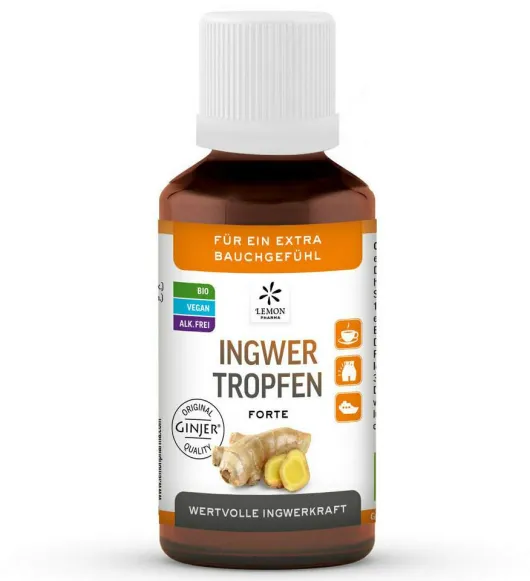 Lemon Pharma Ingwer Ginger forte Tropfen 50 ml