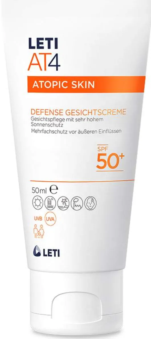 Leti At4 Defense Spf 50+ Creme 50 ml