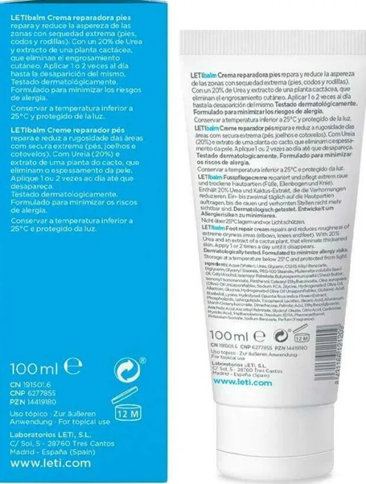 LETI Balm Fußpflegecreme 100 ml