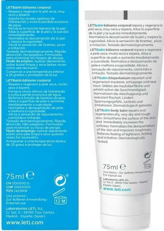 Leti Balm Körperbalsam 75 ml