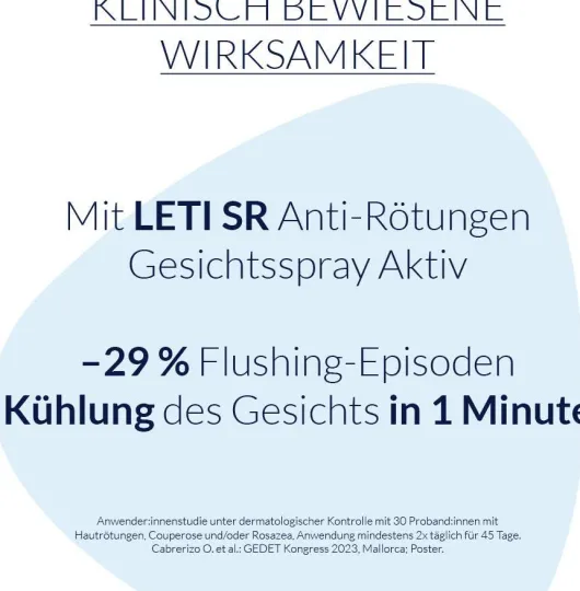 LETI SR Anti Rötungen Gesichtsspray aktiv 75 ml