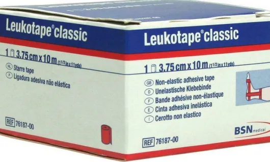 Leukotape Classic 10 M X 3,75 cm Rot 1 Rolle