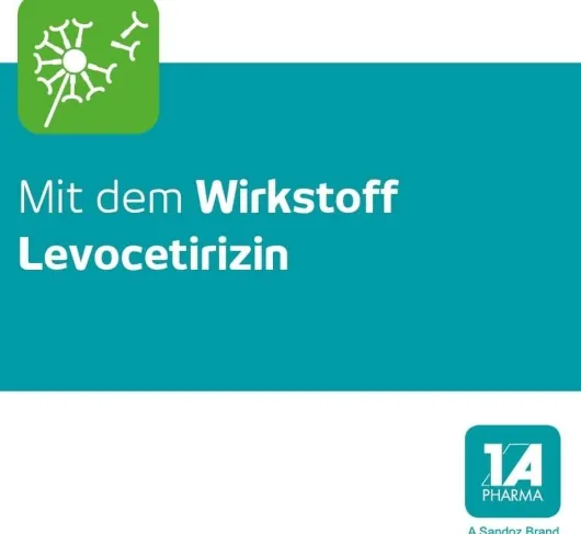 Levocetirizin 1a Pharma 5 mg 100 Tabletten