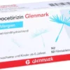 Levocetirizin Glenmark 5 mg 50 Filmtabletten