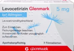 Levocetirizin Glenmark 5 mg 7 Filmtabletten