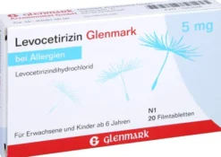 Levocetirizin Glenmark 5 mg 20 Filmtabletten