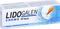 Lidogalen 40 mg 5 G Creme