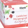 Lieblicher Morgengruß Tee 12 Pyramidenbeutel