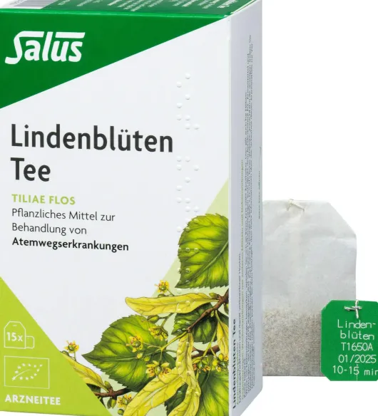 Lindenblüten Arzneitee Bio Salus 15 Filterbeutel