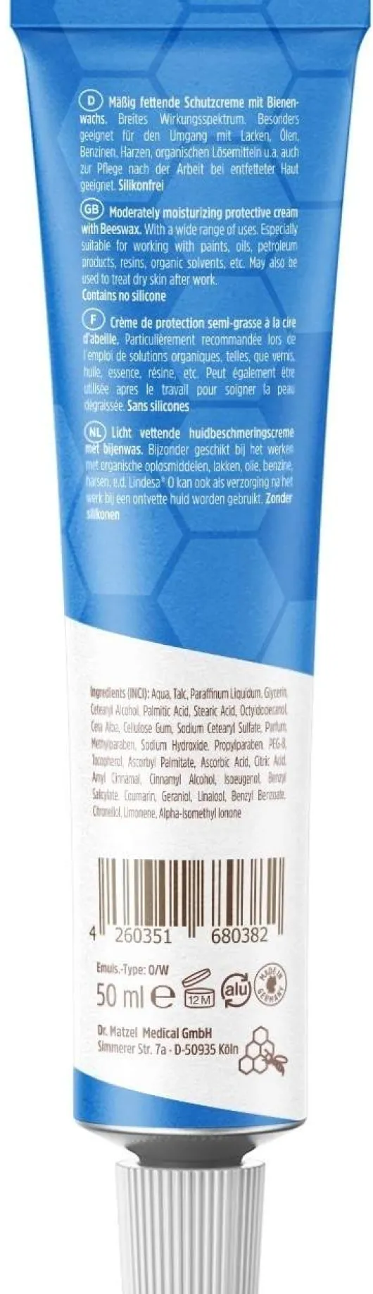 Lindesa O Hautschutz- und Pflegecreme 50 ml