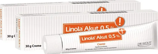 Linola akut 0,5% 2 x 30 g Creme