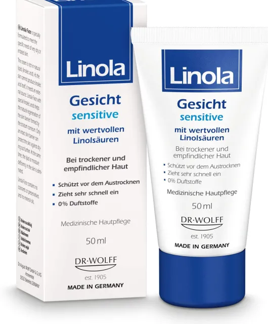 Linola Gesicht sensitive 50 ml Creme