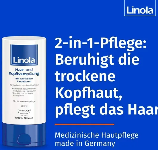 Linola Haar- und Kopfhautspülung 200 ml