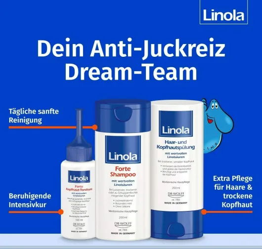 Linola Haar- und Kopfhautspülung 200 ml
