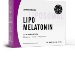 Lipo Melatonin Microbionic Schlafkomplex 30 Kapseln