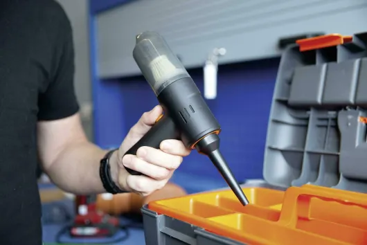 Livington PocketVac Akku 2in1 Handstaubsauger mit Blasfunktion