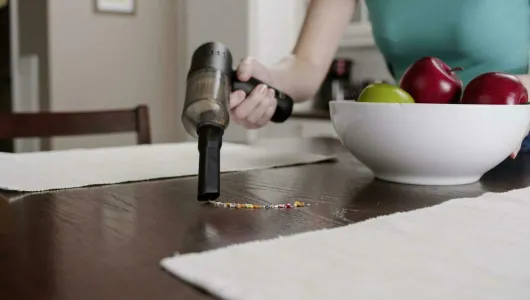 Livington PocketVac Akku 2in1 Handstaubsauger mit Blasfunktion