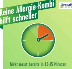 Livocab direkt Kombipackung 4 ml Augentropfen + 5 ml Nasenspray 1 Kombipackung