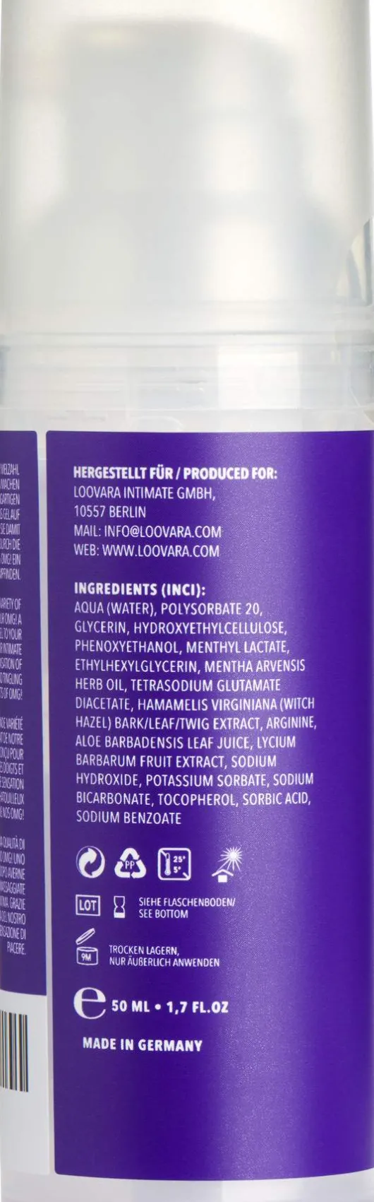 Loovara Omg Gel Klitoris-Stimulations-Gel 50 ml