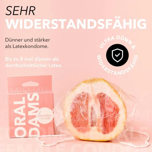 Loovara Oral Dams Latexfrei 3 Tücher