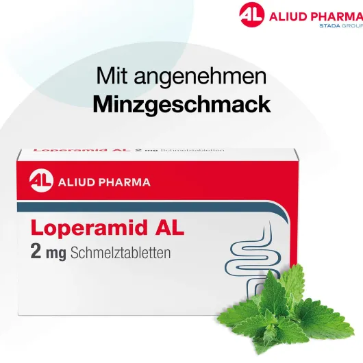 Loperamid Al 2 mg 6 Schmelztabletten