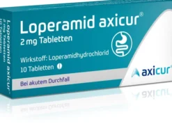 Loperamid Axicur 2 mg 10 Tabletten