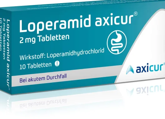 Loperamid Axicur 2 mg 10 Tabletten