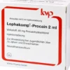 Lophakomp Procain 2 ml Injektionslösung 100 Ampullen