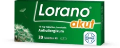 Lorano akut Antiallergikum 20 Tabletten